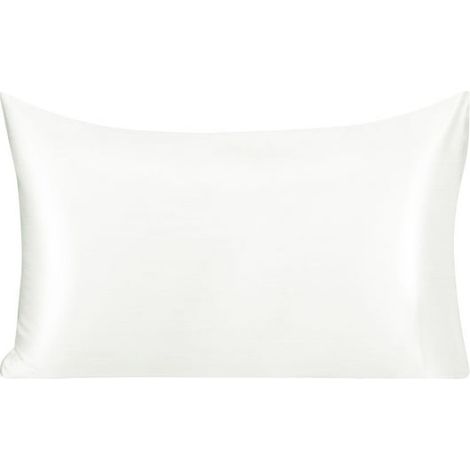 Taie d'oreiller en soie de mûrier pour cheveux et peau, housse de coussin en pure soie naturelle, douce et hypoallergénique, protectrice capillaire et cutanée (1/5)