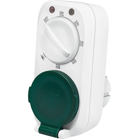 Logilink Temporizador Exterior Blanco 7 Modos IP44 (1/5)