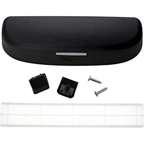 Scatola porta occhiali da sole a clip per auto - Nera (1/5)