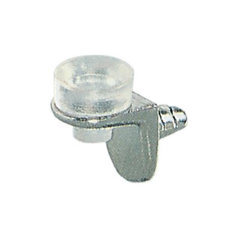 REGGIPIANO C/VENTOSA PERNO D 5 MM NICHELATO 100 PZ