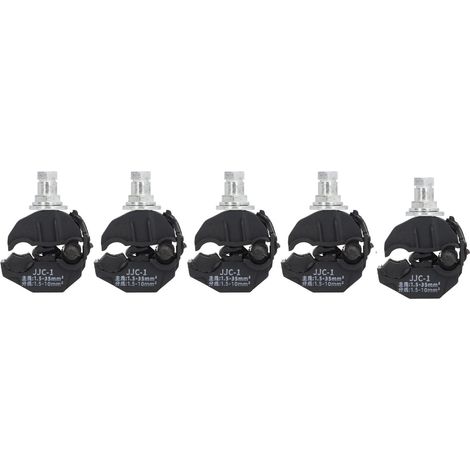 Connecteur de perage d'isolation 1KV, 5 pièces, pince sans pelage, séparateur de cable haute basse tension JJC 1 (1/5)