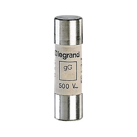 Legrand 013394 Sicherung 0,5A 10x38mm gG - ohne Anzeige