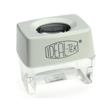 Ideal-Tek Lupa de pie blanca aumento 8x
