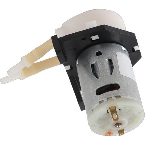 Pompe Doseuse DC12V - Pompe péristaltique ajustable pour aquarium, laboratoire et analyse de liquides, avec tube 35mm (D4), système silencieux (1/5)