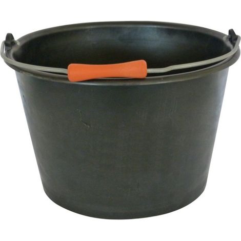 Seau évasé plastique – Polyéthylène recyclé pour carreleur ou à veau - Mondelin (1/2)