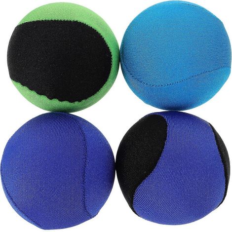 Lot de 4 balles de jeux aquatiques rebondissantes (modèle aléatoire) (1/3)