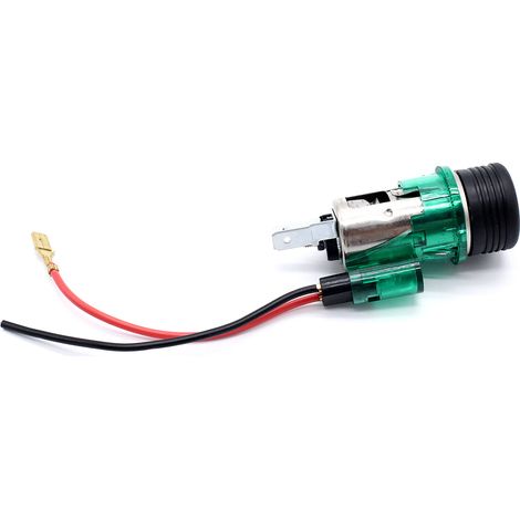 Presa accendisigari di ricambio per presa auto illuminata da 12V/24V, veicolo automobilistico (1/5)