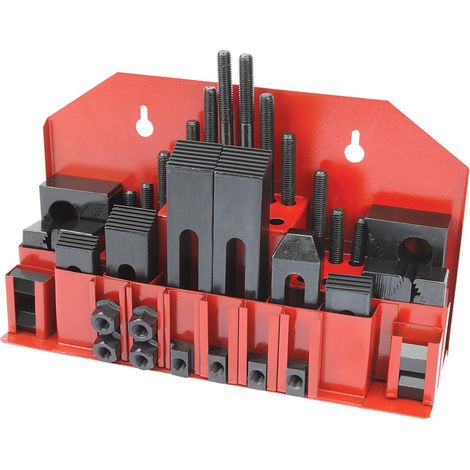 Draper 42-Piece Clamping Kit for Variable Speed Mini Milling and Drilling Machines (350W) (1/5)