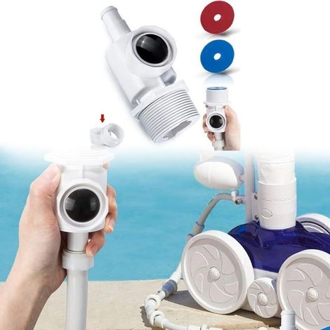 Connecteur UWF mural complet pour 9-100-9001 pour Polaris 180 280 380 480 3900 pour aspirateurs de piscine Zodiac Prise murale Robot nettoyeur de piscine (1/5)