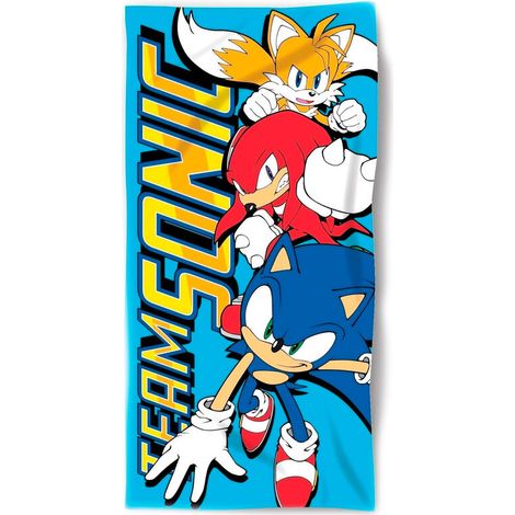 Toalla Sonic The Hedgehog algodon