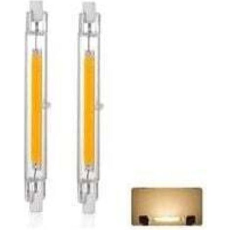Enowelir Ampoule LED R7s 118mm 30W Dimmable Blanc Chaud 3000K 3000lm, Remplace Lampe Halogène J118 300W (1/4)