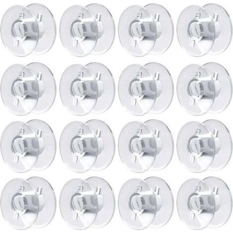 60 bobinas de hilo para máquinas de coser, bobinas de plástico para máquinas de coser, compatibles con Brother, Singer, Kenmore, Janome y la mayoría de las máquinas de coser. (1/5)