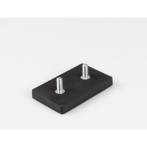 Magna-C Gummiertes Magnetsystem 74x45x8,5mm Gewindezapfen (1/3)