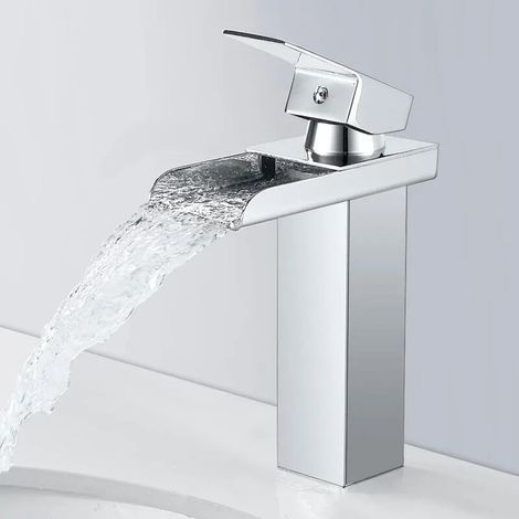 Pommeau de douche rétractable pour cuisine, rotation à 360°, acier inoxydable brossé, 4 vitesses de jet, (1/5)