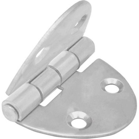 Charnière ovale à quatre trous en acier inoxydable de haute qualité 67482, charnière pliante pour fenêtre à battant, accessoires de quincaillerie marine et nautique 67482 (1/3)