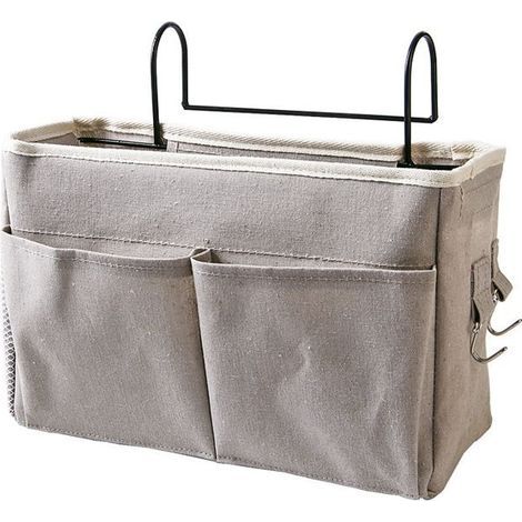 Sac de rangement pour support de chevet, lit d'étudiant, sac suspendu pour téléphone portable (1/4)