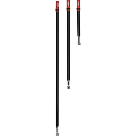 KS Tools - Jeu de porte-embouts longs à bague de verrouillage extra-fine, 3 pcs - 514.1160