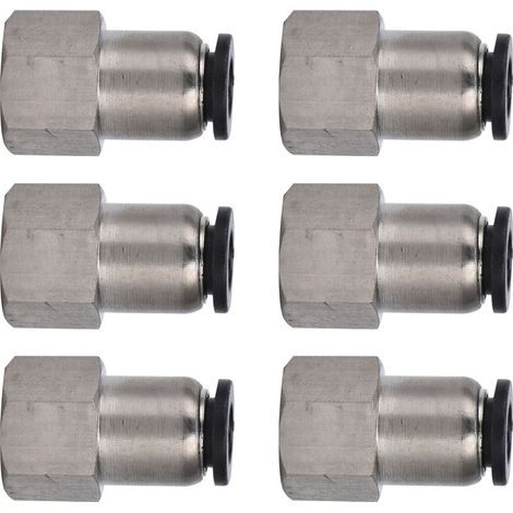 Raccord pneumatique droit femelle, raccord rapide pour conduite d'air, 4-M5 (1/5)