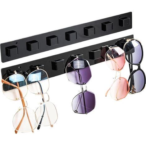 De Lunettes De Soleil Murale 2 Pi ces tag re Acrylique Pour (1/5)