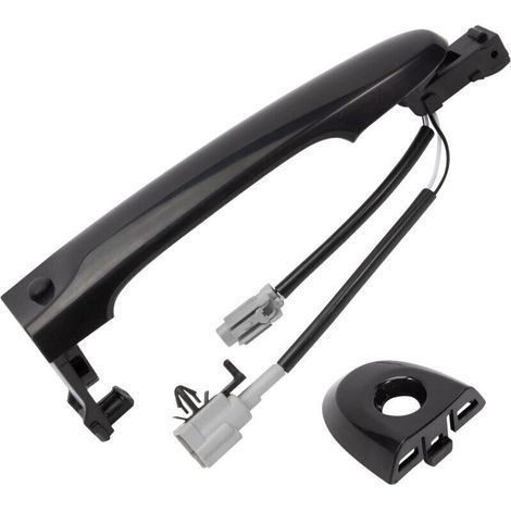 Poignée De Porte Extérieure Avant Gauche Pour Nissan Juke F15 (2010–2022) Couleur Noir Référence 80644-1FA5A 80644-3WC2A 80640-3WC2A