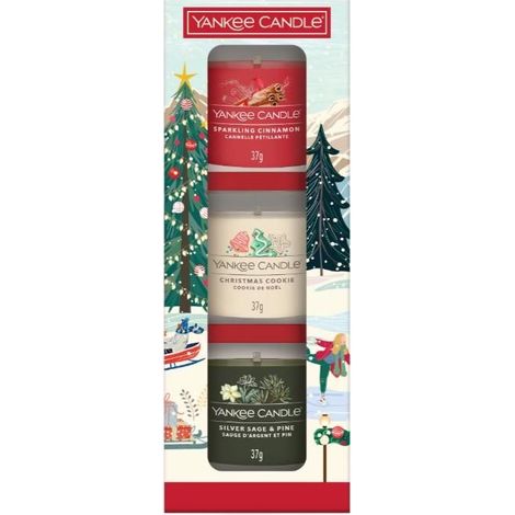 Yankee Candle Coffret de 3 mini bougies Après-Ski (SSPine, CHrCok, SprCin) (1/3)