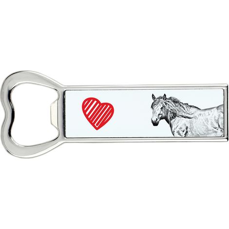 Caballo de montaña vasco - Abrebotellas con forma de caballo, abrebotellas personalizado para nevera, regalo único para hombres de Art-Dog (1/5)