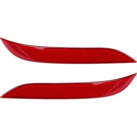 Pair of Rear Bumper Reflectors 63146915039 63146915040 Replacement Fit for E60 5-Series 2003-2007 (1/5)