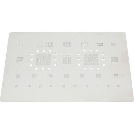 Modèle de réparation CPU BGA pour Samsung C7010 J610, gabarit de reballing et rework de carte mère (1/5)