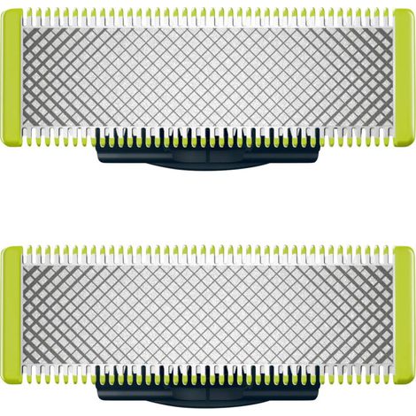 Recambios Originales 2 Cabezales de Afeitado QP620/50 ONEBLADE - Philips-Producto compatible (1/4)