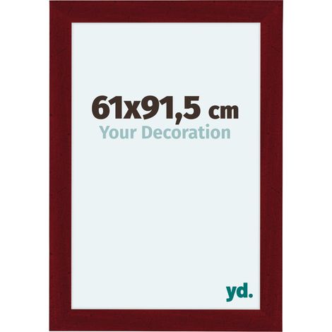 yd. - Cadre photo 61x91.5 - Vin Rouge Patine - MDF - Como (1/5)