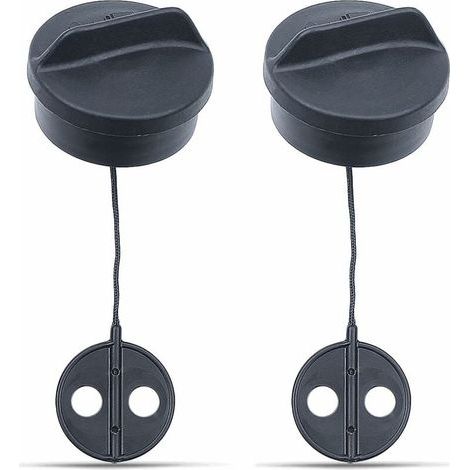 2 Pièces Bouchon de Réservoir pour STIHL FS38 FS45 FS55 FS56 FS80 FS81 FS85 FS88 FS120, AUMEL Bouchon Essence de Débroussailleuse Bouchon de Réservoir Rechange Pièces Détachées