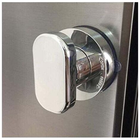 Starker Saugnapf Türgriff aus Glas Spiegel, Kühlschrank Schublade Badezimmer Saugnapf Wandarmlehne, Badewanne Duschgriff Küche Schubladenschrank Knopf Saugnapf--TRIMEC (1/5)
