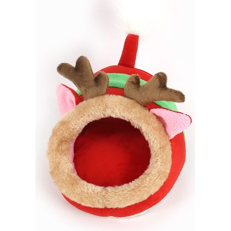 Juguete para jaula de conejillo de indias Totoro (Pequeño alce rojo) (1/3)