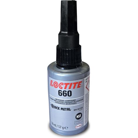 Loctite 660 quickmetal, fixation haute resistance