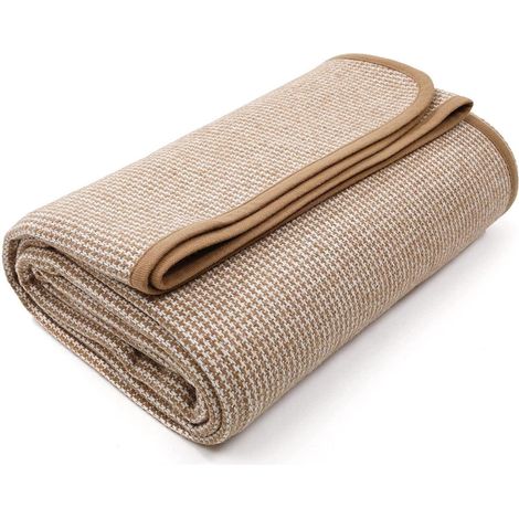 Merinowolle Decke 160x200 cm, warm, waschbar, für Camping & Outdoor (1/5)