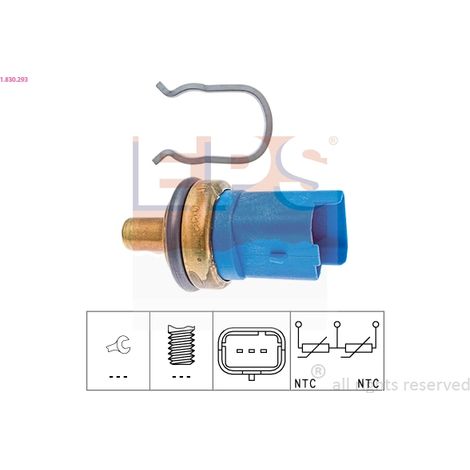 Sonde, température du liquide de refroidissement EPS 1.830.293 CITROËN 1338 C0