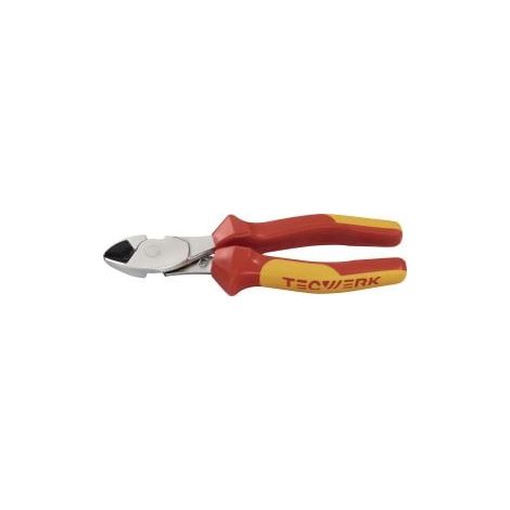 Cortacables de fuerza L.180mm cromado VDE mangos multicomponente TECWERK (1/4)
