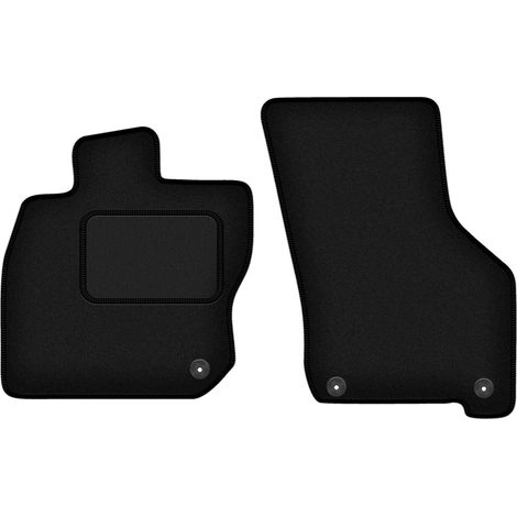 Tapis avant noirs pour Volkswagen Golf VIII eTSI alltrack, berline, break, variante (2020-)