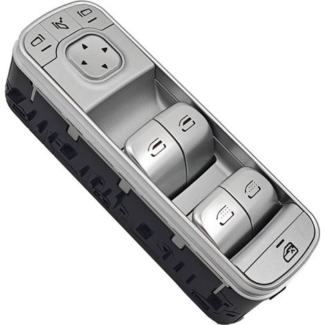 1679057501 Interrupteur de bouton de commande de vitre électrique de voiture, adapté à Mercedes-Benz GLE W167, contrôle la montée et la descente des vitres électriques, améliorant la facilité d'utilis