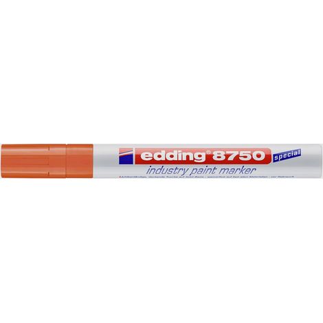 Edding 8750 4-8750006 Marqueur peinture orange 2 mm, 4 mm (1/4)