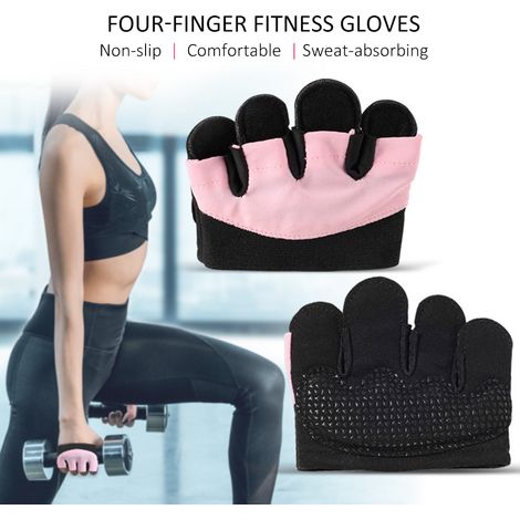 Gants d'entraînement de gymnastique antidérapants pour haltérophilie, tractions, entraînement, Fitness, Yoga, gymnastique, hommes et femmes (1/5)