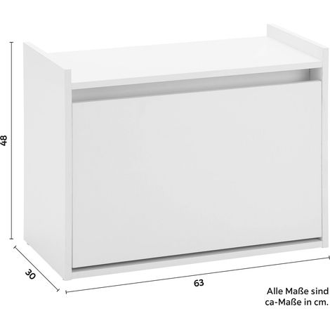 Mömax Schuhkipper Mali Weiß MDF (1/5)