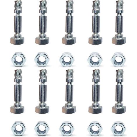 Lot de 10 707555 souffleuse à neige Shear broches pour Dual Stage neige Thrower (1/5)