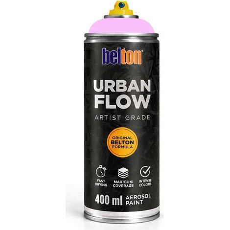 Bombe de peinture - Rose - Belton - Urban Flow - 400ml - Haute couvrance