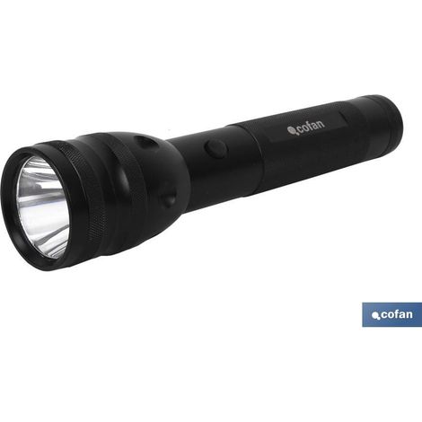 Lampe de poche LED haute puissance en aluminium 160lm Ø 5,5 X25cm (1/2)