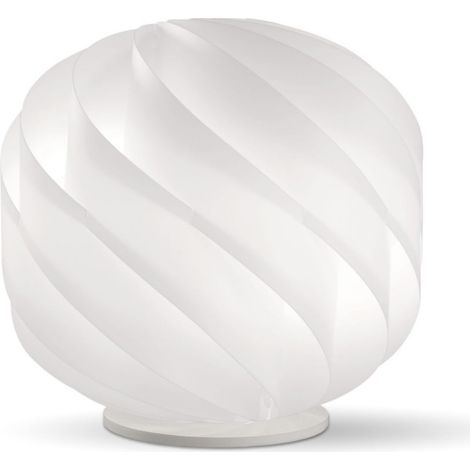 Lámpara de Mesa LAP Blanco en Plástico Cm. 15 x 15 horas (1/2)