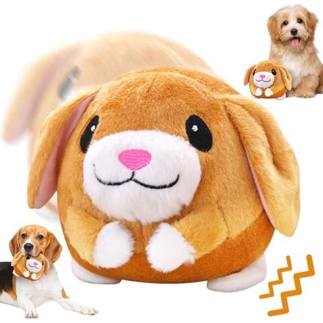Active Moving Pet Plush Toy, Jouet Chien Interactif Jouets pour Chien Jouet Actif en Peluche pour Animaux de Compagnie。 (1/4)