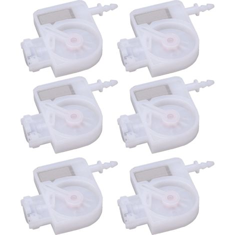 Cartouche d'encre 6 pièces compatible Epson 4880, générations 5, 6 et 7 (modèles 4800, 7800, 7880, 9800) – spécification fournisseur : blanc droit 43 (1/5)