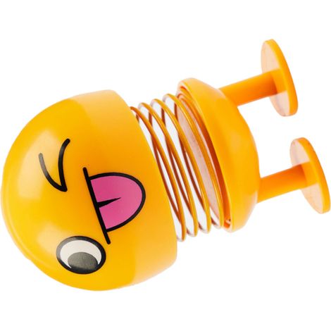 Figurine à ressort tête hochante Visage adorable Anti-fatigue conduite Poupée émotionnelle Déco Auto Bureau Bureau Type 3 (1/5)
