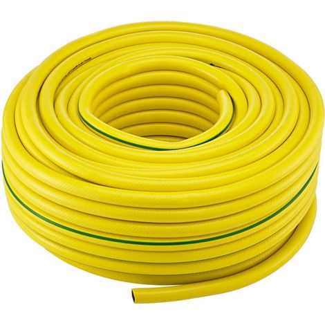 Tubería de agua de PVC. amarillo verde. 12.5x2.3 mm. 25m Fortis (por 25)
